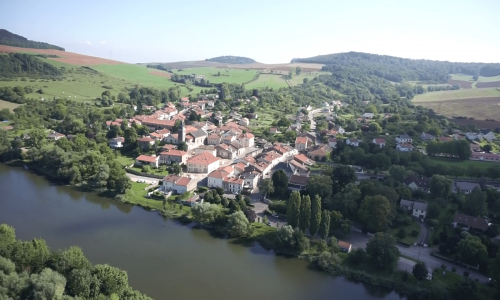 Millery vue du ciel